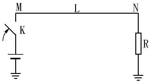 直流電壓突然作用于空載線路網(wǎng)格圖 直流電壓突然作用于空載線路網(wǎng)格圖