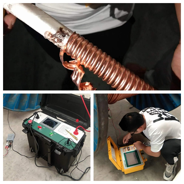 光大百納電纜檢測現場 光大百納電纜檢測現場